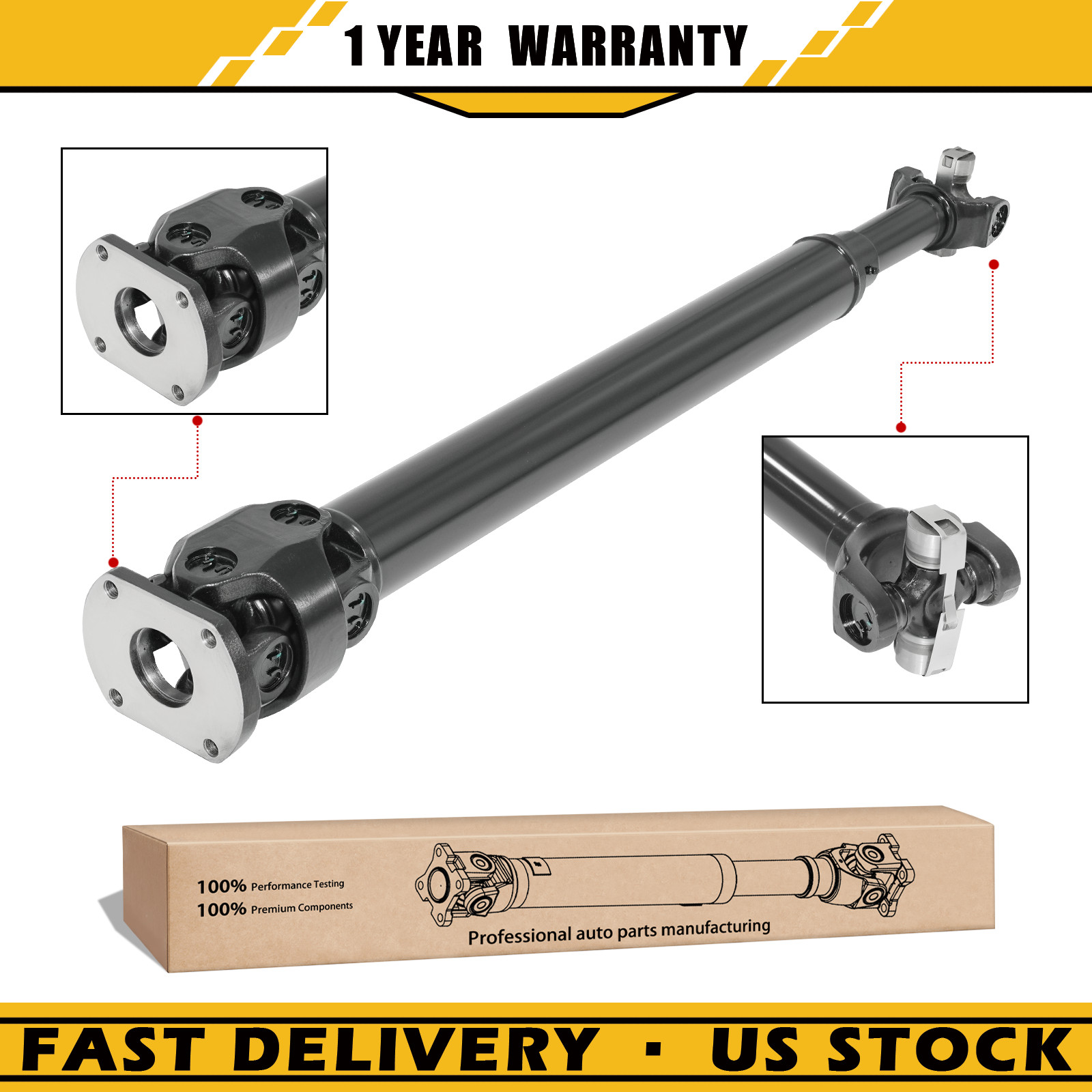 BC3Z4A376A Front Driveshaft Prop Shaft for Ford F-250 F-350 F-450 F-550