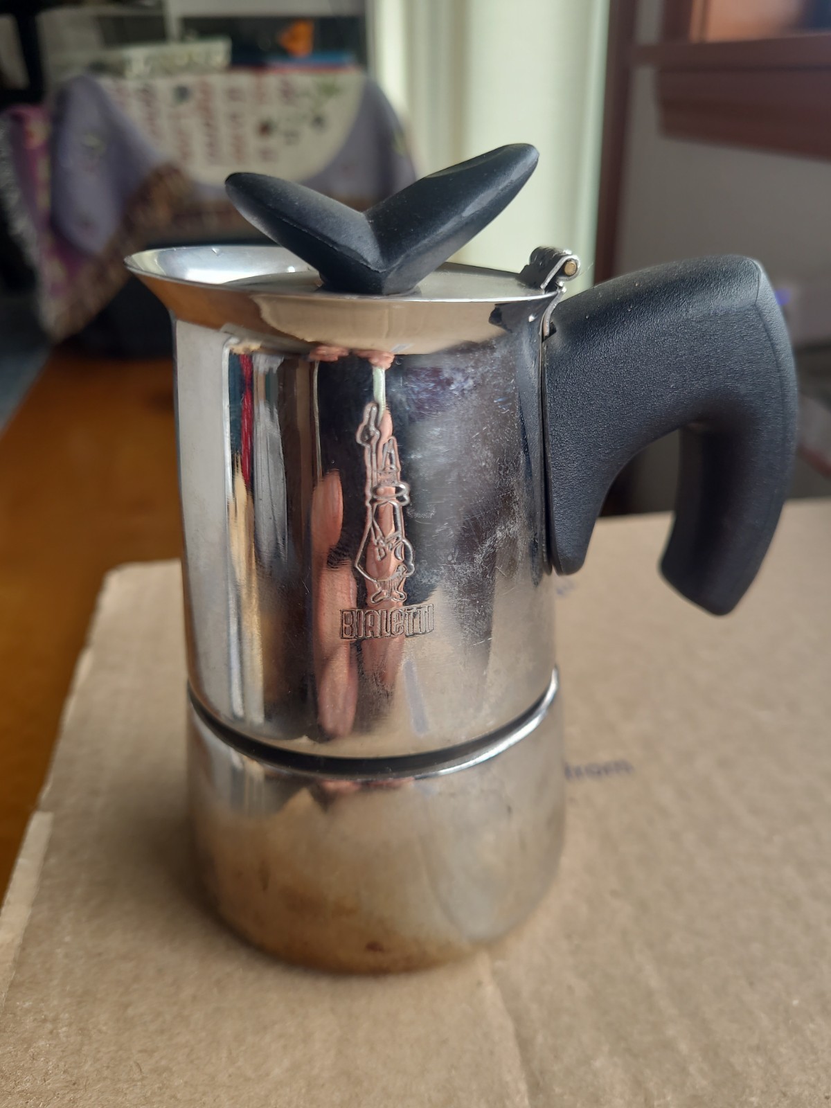 Bialetti Moka Express Stovetop Espresso Maker 4oz Individual-ITALY