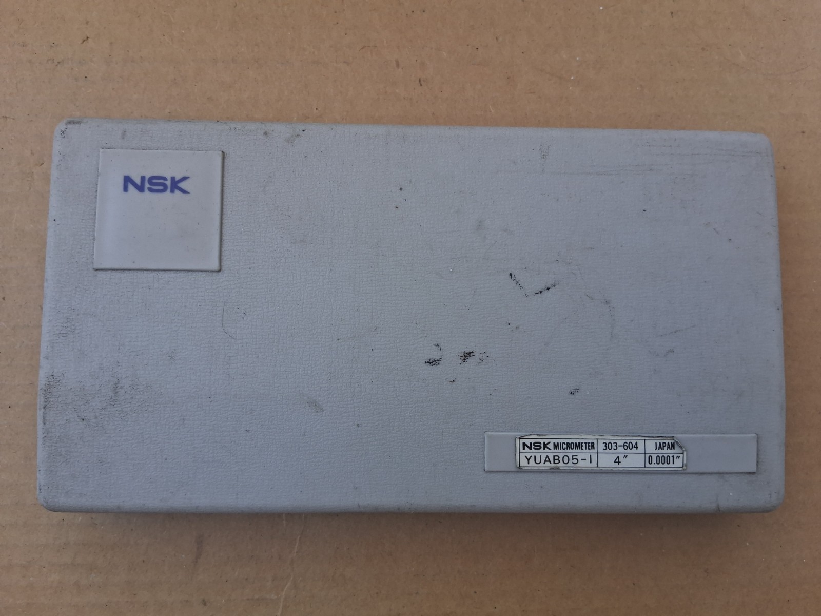Vintage NSK Micrometer .0001\ Vintage NSK Micrometer .0001\