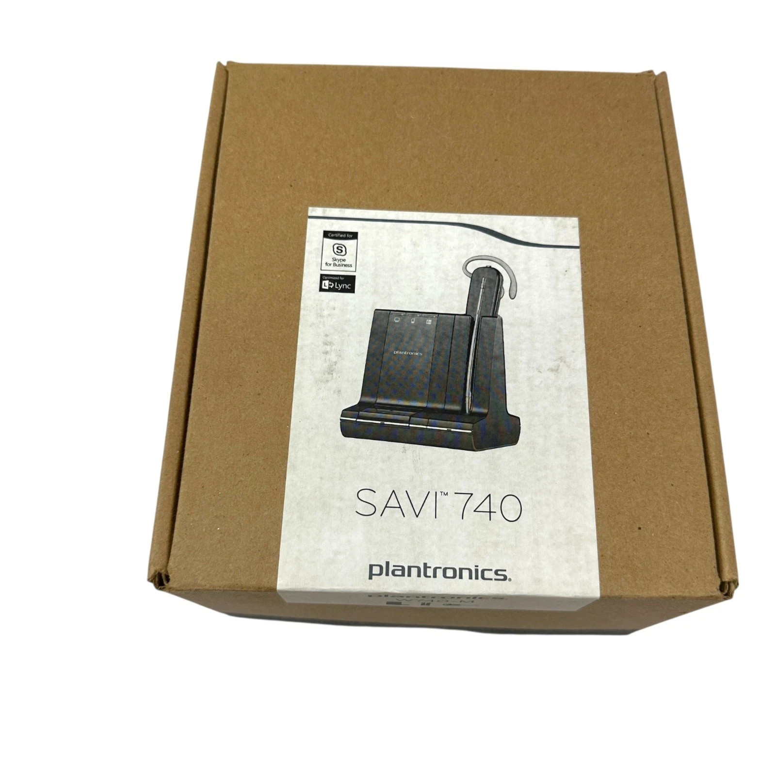 Plantronics Savi W740-M Wireless Headset System  - 84001-01 - VERY GOOD