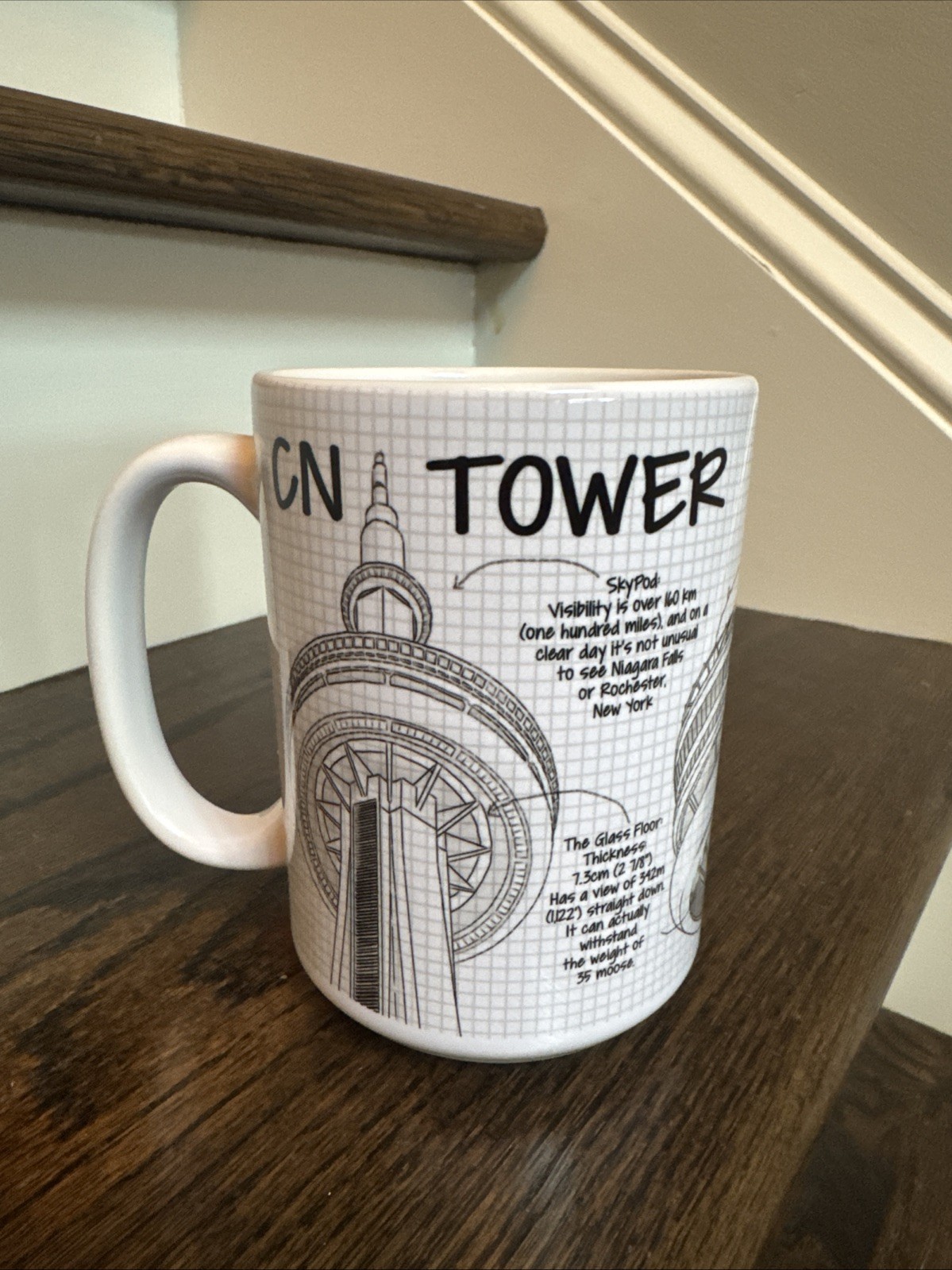 CN Tower Coffee Mug Souvenir Toronto Canada NEW CN Tower Coffee Mug Souvenir Toronto Canada NEW