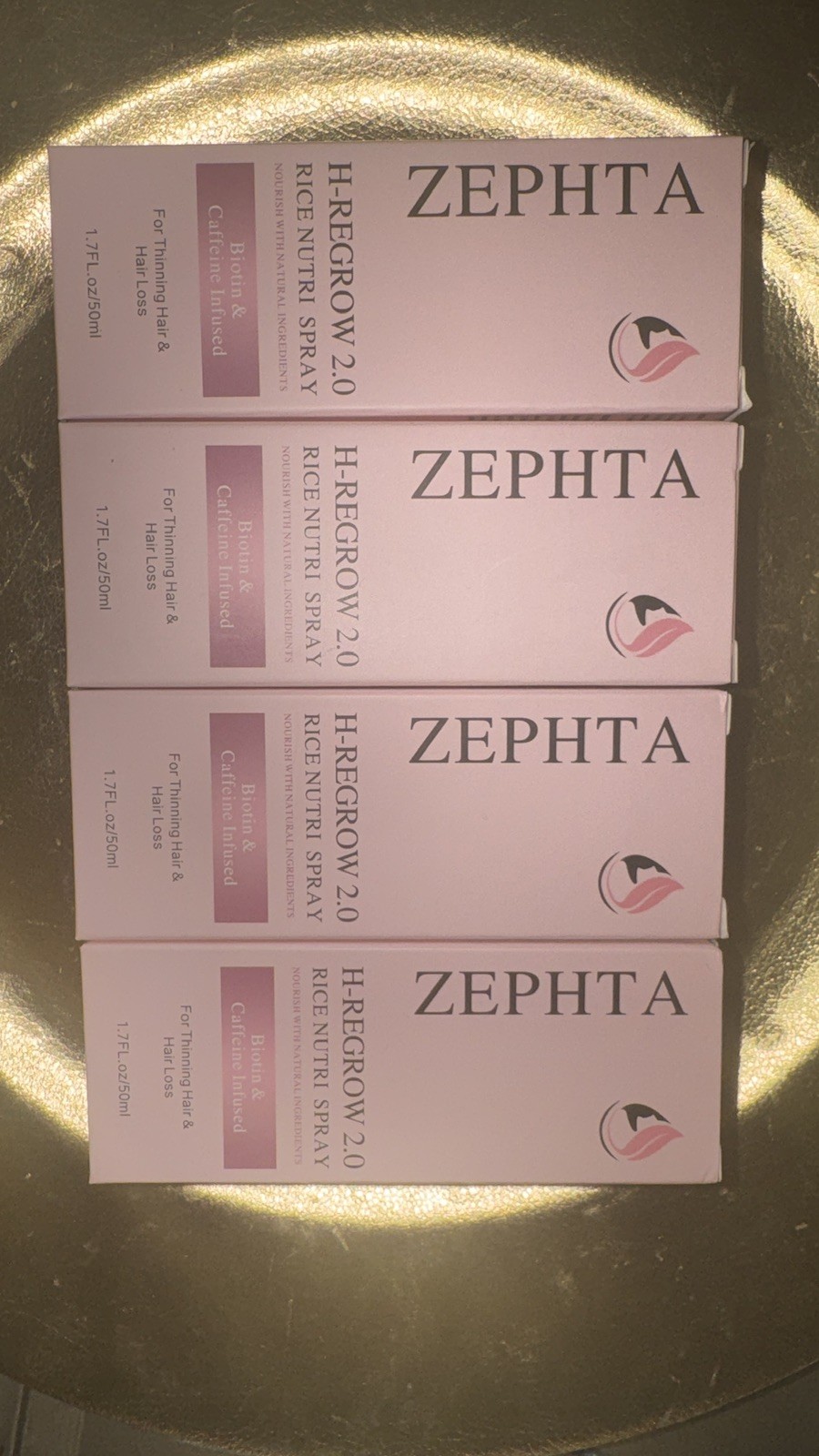 ZEPHTA H-REGROW 2.0 Rice Nutri Spray Biotin Caffeine Hair Loss 1.7 fl oz 4 unit ZEPHTA H-REGROW 2.0 Rice Nutri Spray Biotin Caffeine Hair Loss 1.7 fl oz 4 unit