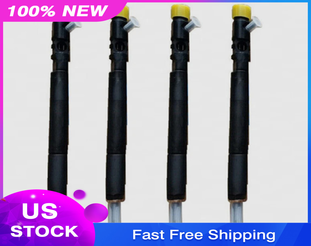 EJBR04701D A6640170221 4X Diesel Fuel Injector for Delphi SSANGYONG Actyon Kyron