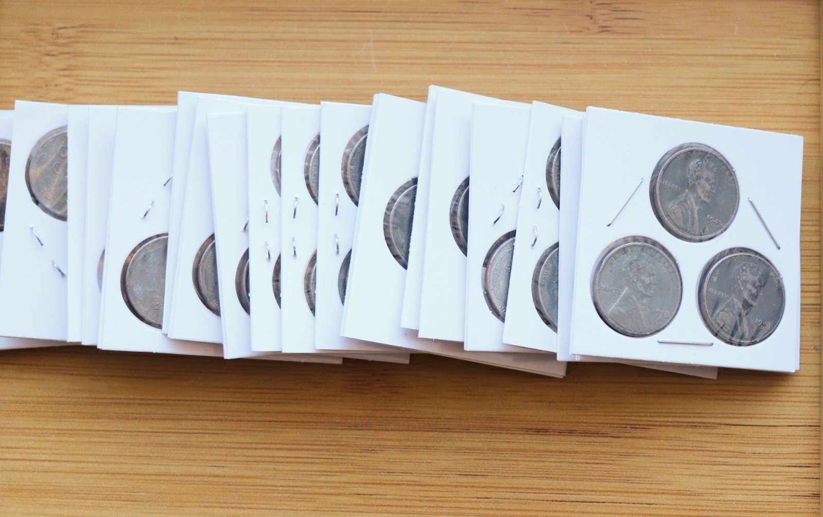(1) Set Of 3 1943 Steel Pennies - One From Each Mint, P D & S (1) Set Of 3 1943 Steel Pennies - One From Each Mint, P D & S