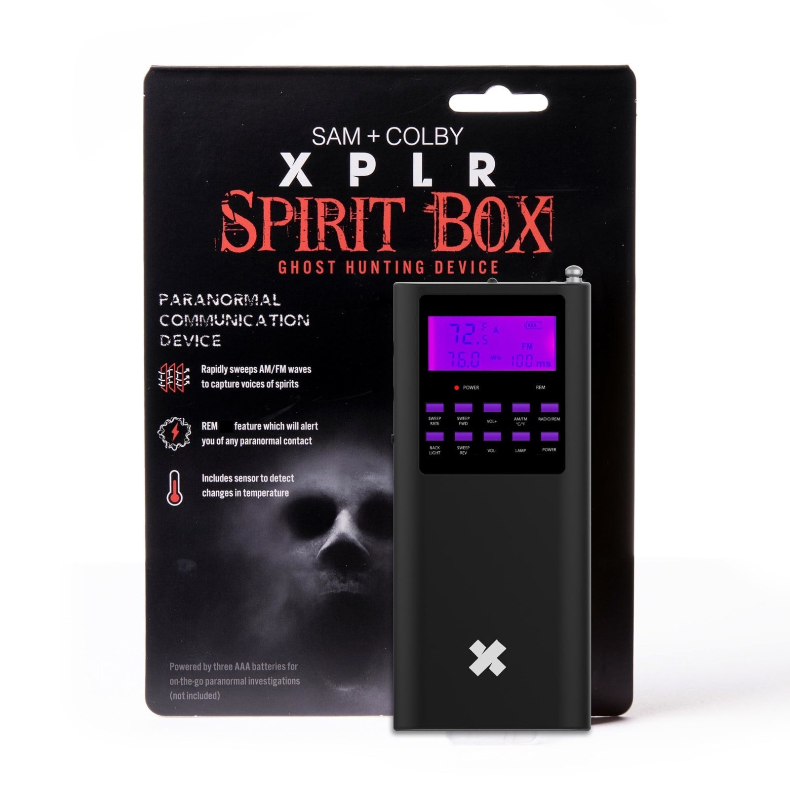 Sam and Colby XPLR Spirit Box Ghost Hunting AM/FM EMF EVP REM Detector 32065