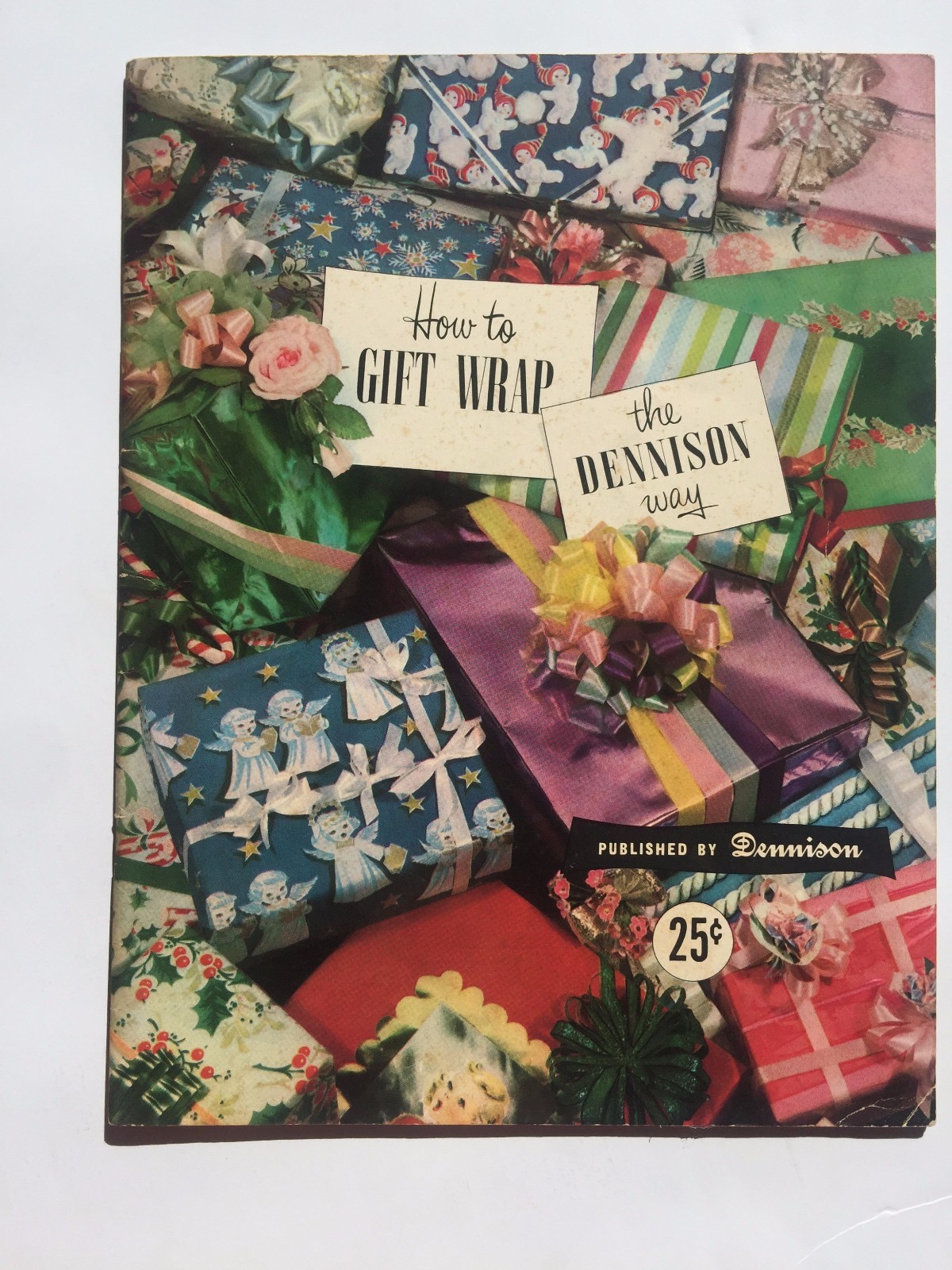 1950 Dennison\'s How to Gift Wrap the Dennison Way Booklet 