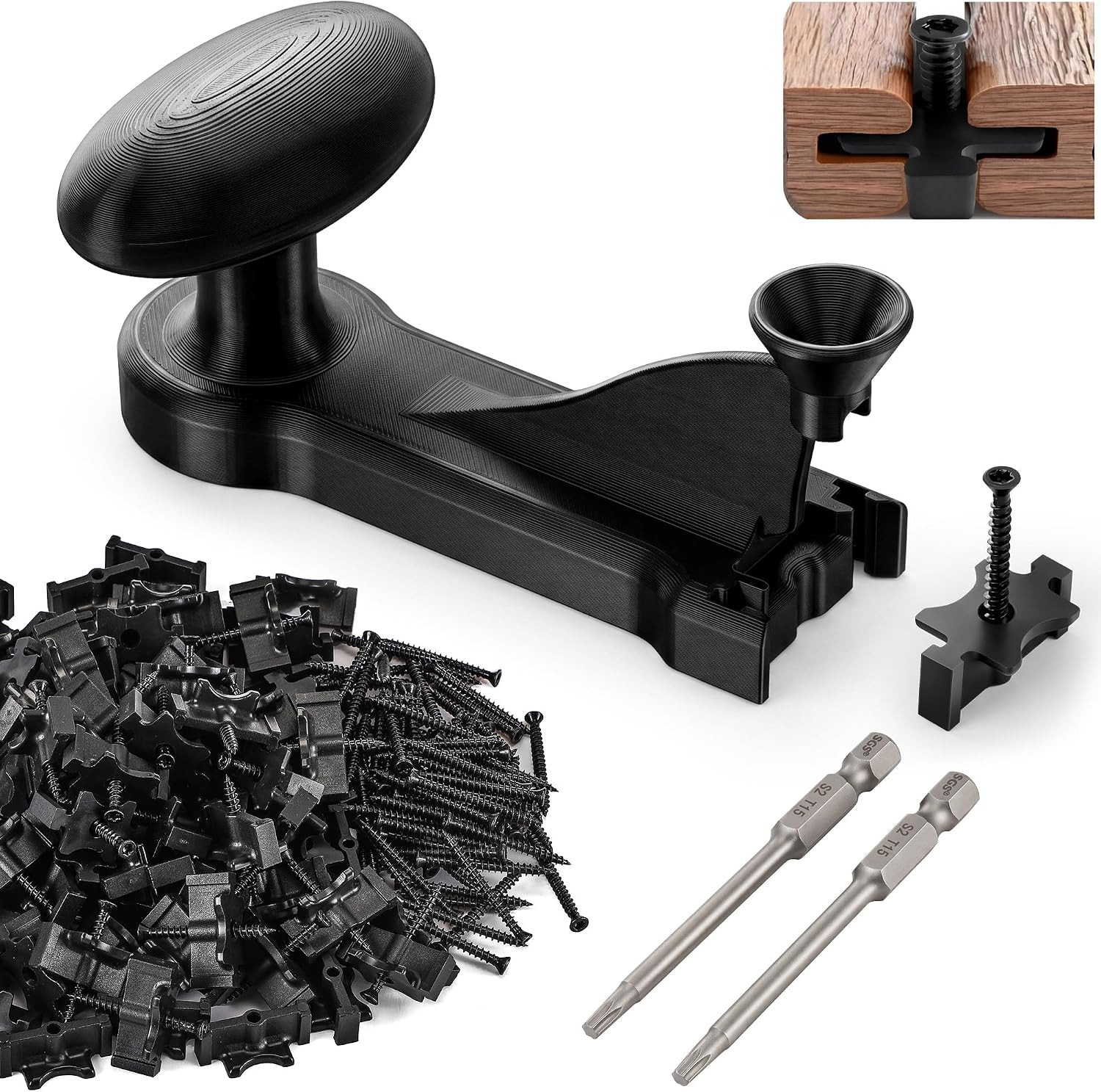Hidden Fastener Installation Tool Kit Compatible with Trex Decking Hidden Fastener Installation Tool Kit Compatible with Trex Decking