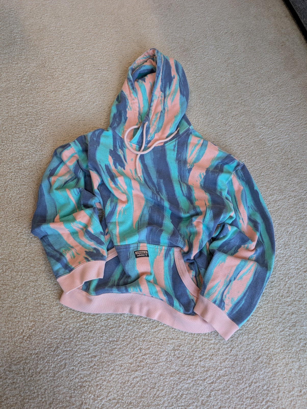 Vintage Rare Adidas Men\'s Pull Over Pastel GN3336 Vintage Rare Adidas Men\'s Pull Over Pastel GN3336