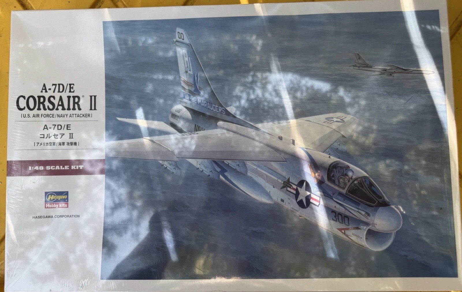 Hasegawa LTV A-7D/E Corsair II 1/48 Airplane Kit Unassembled Plastic 07247