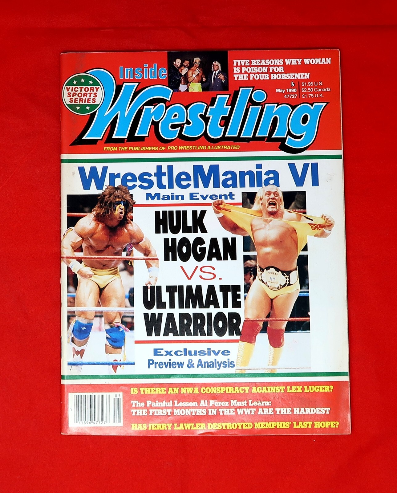May 1990 Victory Sports Series Wrestling, Hogan, Ulimate Warrior, Four Horsemen