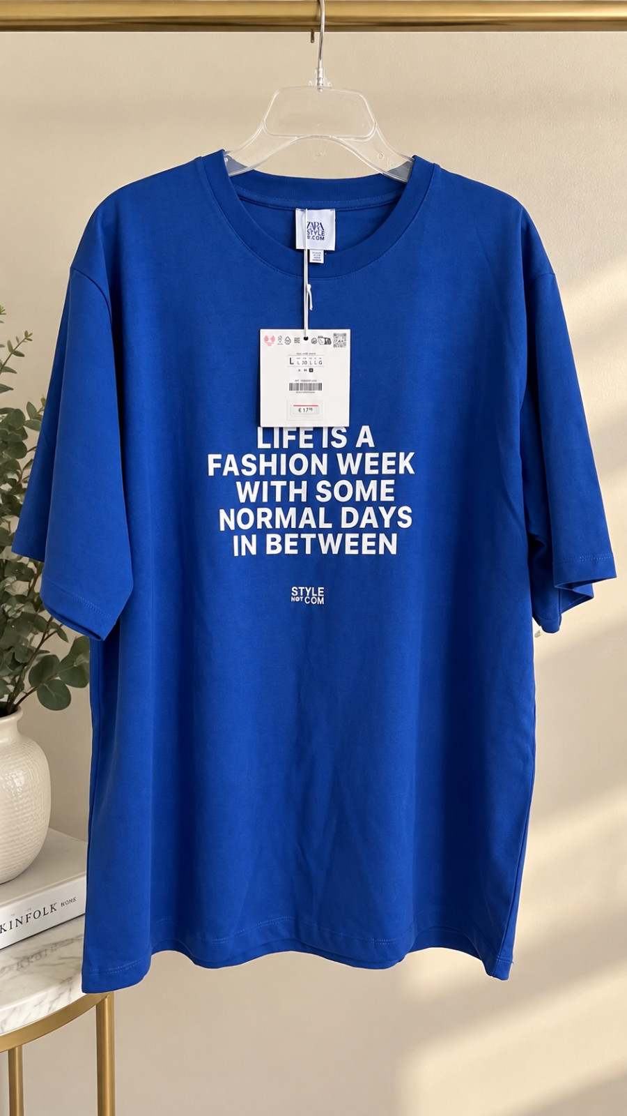 ZARA top for women size L (oversize), 100% cotton ZARA top for women size L (oversize), 100% cotton