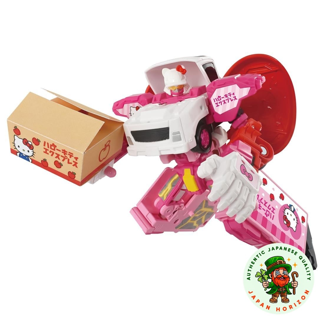 Tomica Jobraver TJBEX Hello Kitty Express Truck Convertible Toy Japan Ships