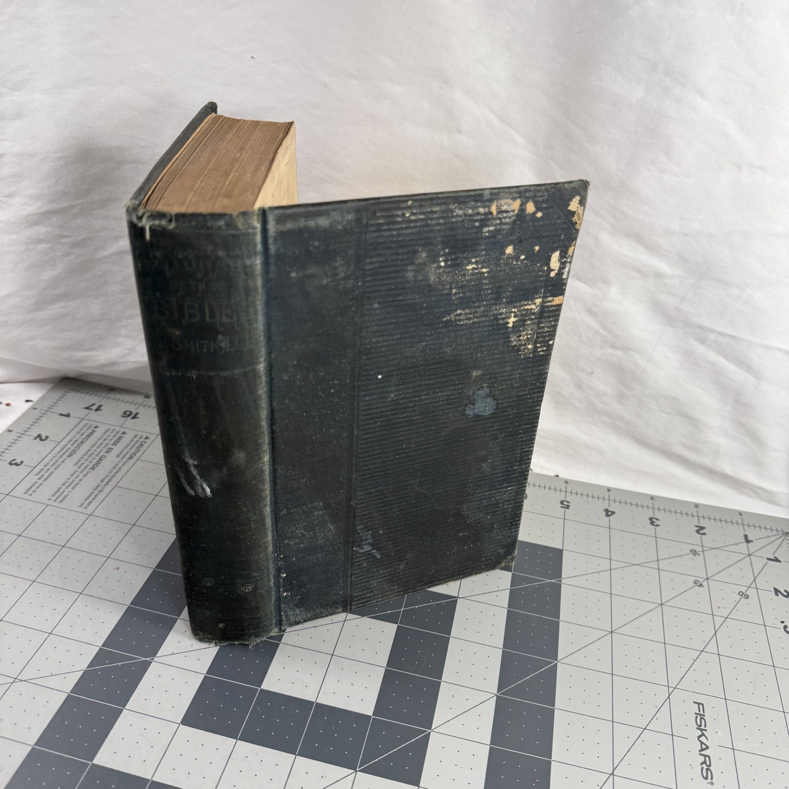 Fleming H Revell A Dictionary of the Bible William Smith Black Fair Antique Book