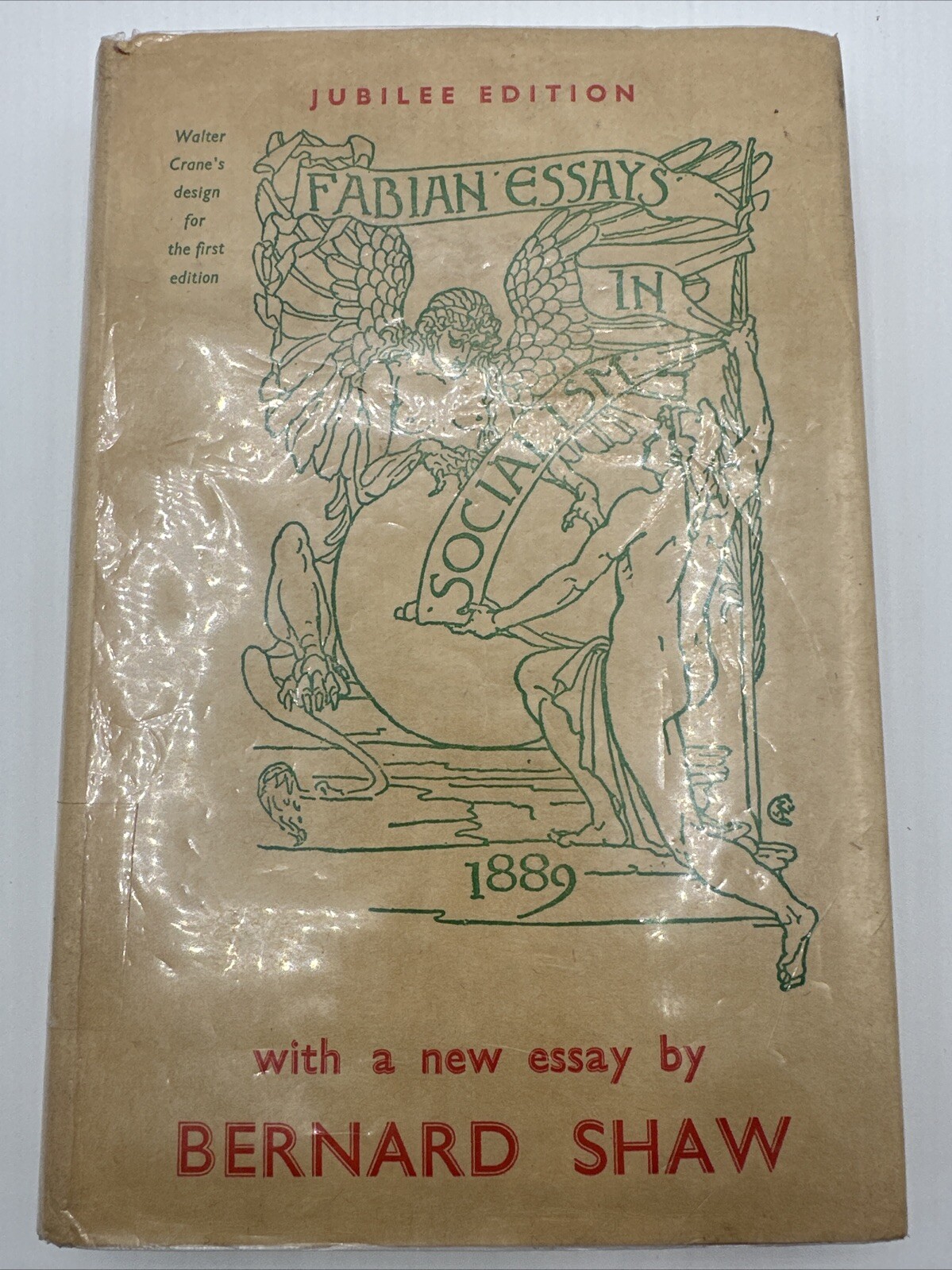 Fabian Essays Jubilee Edition 1950 HC DJ Essay By Bernard Shaw Fabian Essays Jubilee Edition 1950 HC DJ Essay By Bernard Shaw