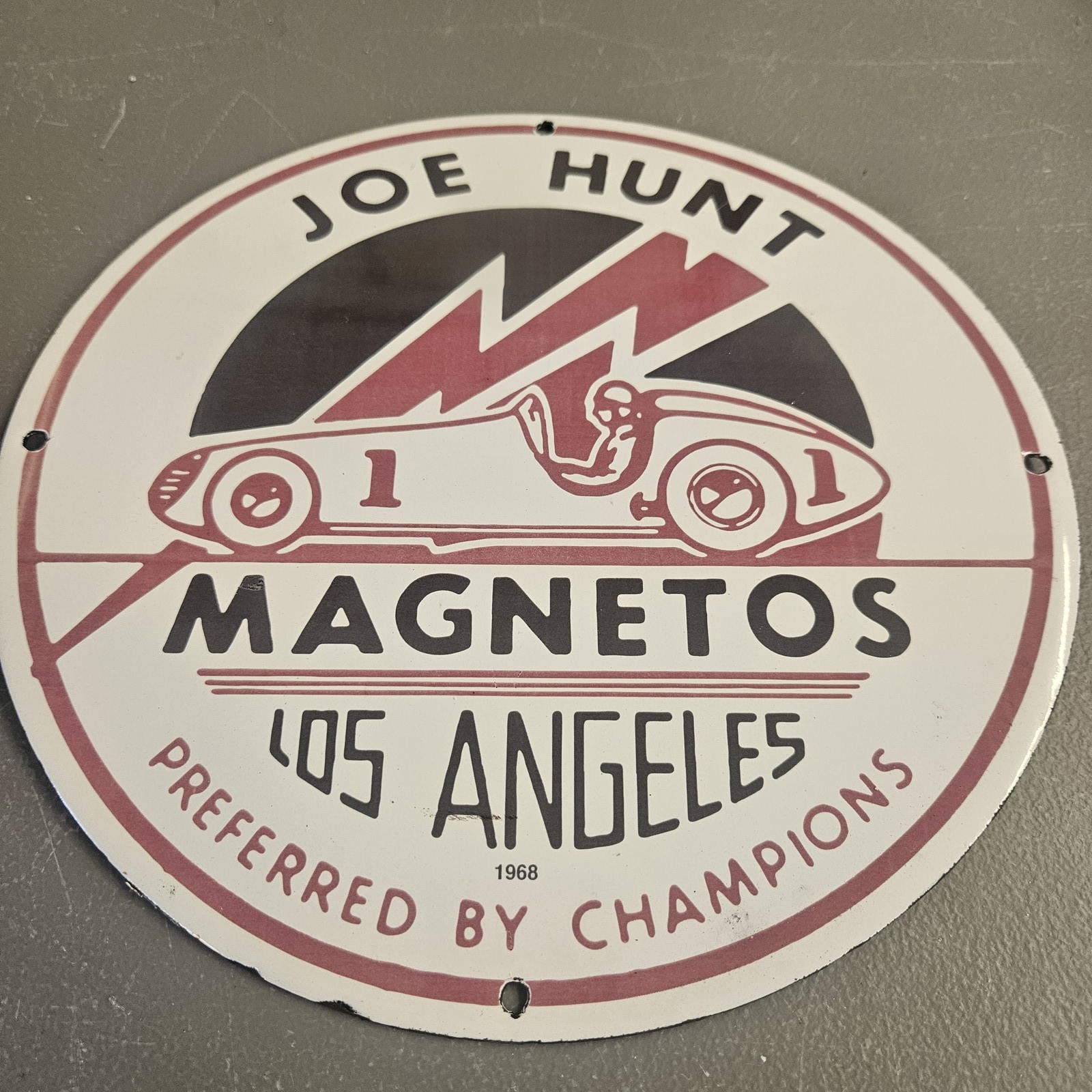 VINTAGE 1968 JOE HUNT MAGNETOS 12