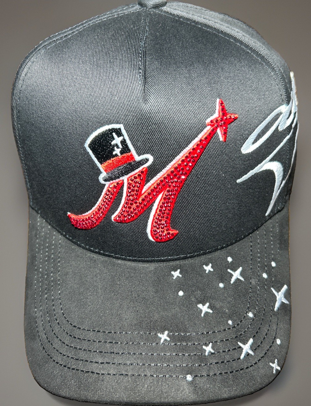 31 Hats El Mago Red Black Snapback Hat 31 Hats El Mago Red Black Snapback Hat