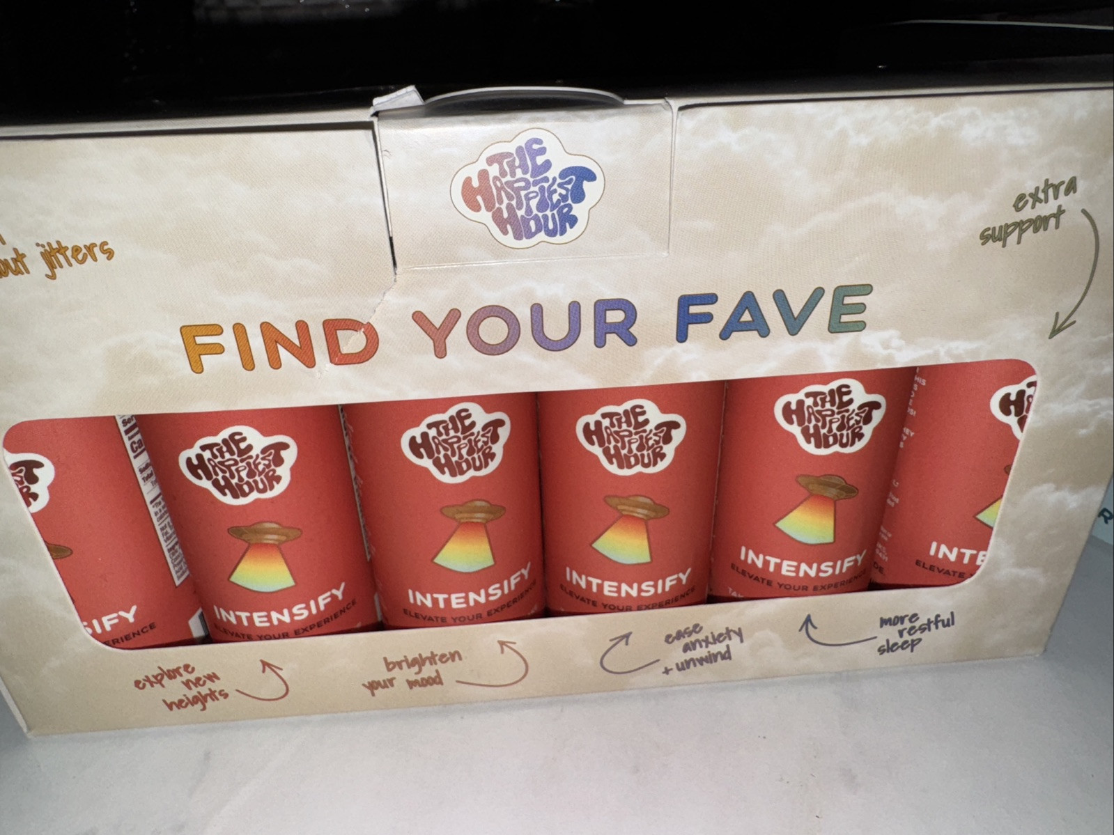The Happiest Hour Drinks -  Intensify (6 Bottles Elevate Your Expirience .