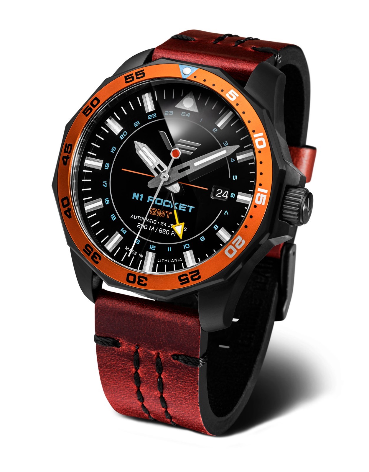 Vostok Europe N1 Rocket GMT NH34-225C714