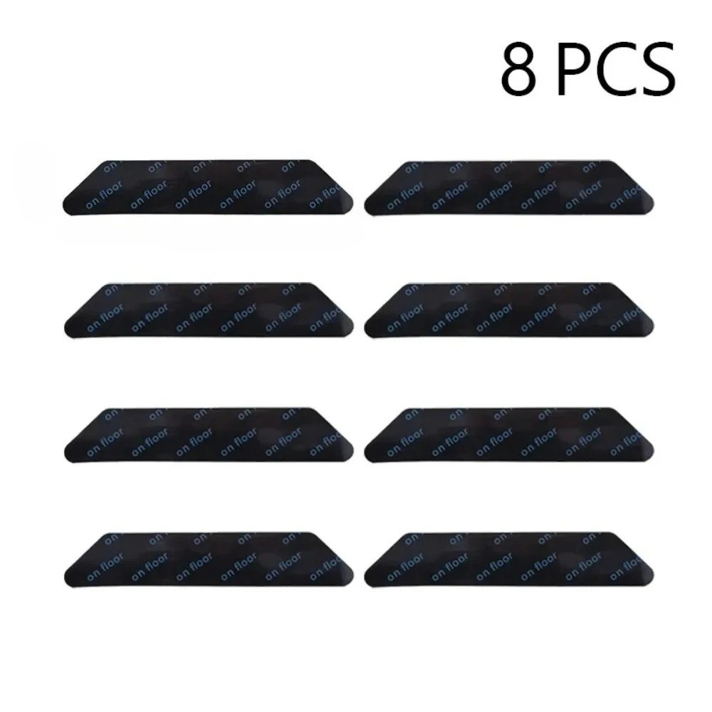 8/16pcs Carpet Mat Adhesive Grippers Non Slip Rubber Rug Stickers Reusable Tape