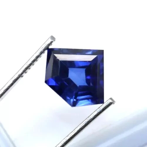 Superb Blue Sapphire Fancy Cut Natural 28-30 Ct Ceylon Loose Certified Gemstone