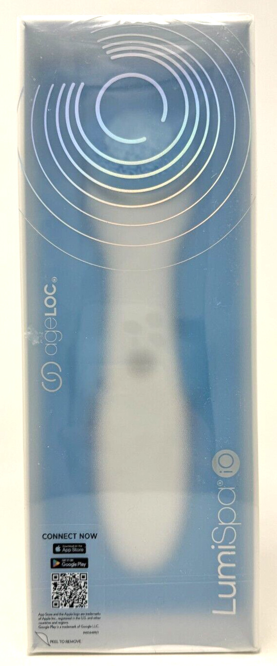 Nu Skin Lumispa IO BLUE Device with Magnetic Charger and Head NuSkin NEW Nu Skin Lumispa IO BLUE Device with Magnetic Charger and Head NuSkin NEW