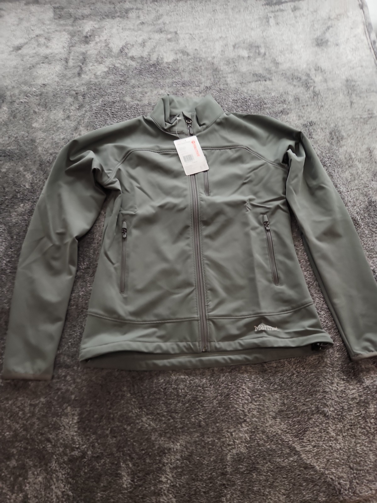 Marmot M3 Softshell Women\'s Size S Cinder Full Zip Tempo Jacket $100 NWT 