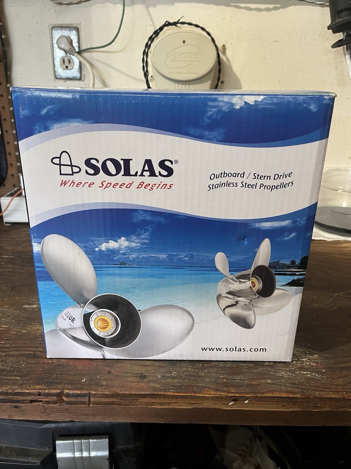 Solas Saturn Stainless Steel Propeller 10 x 12r 3 Blade 10 Spline