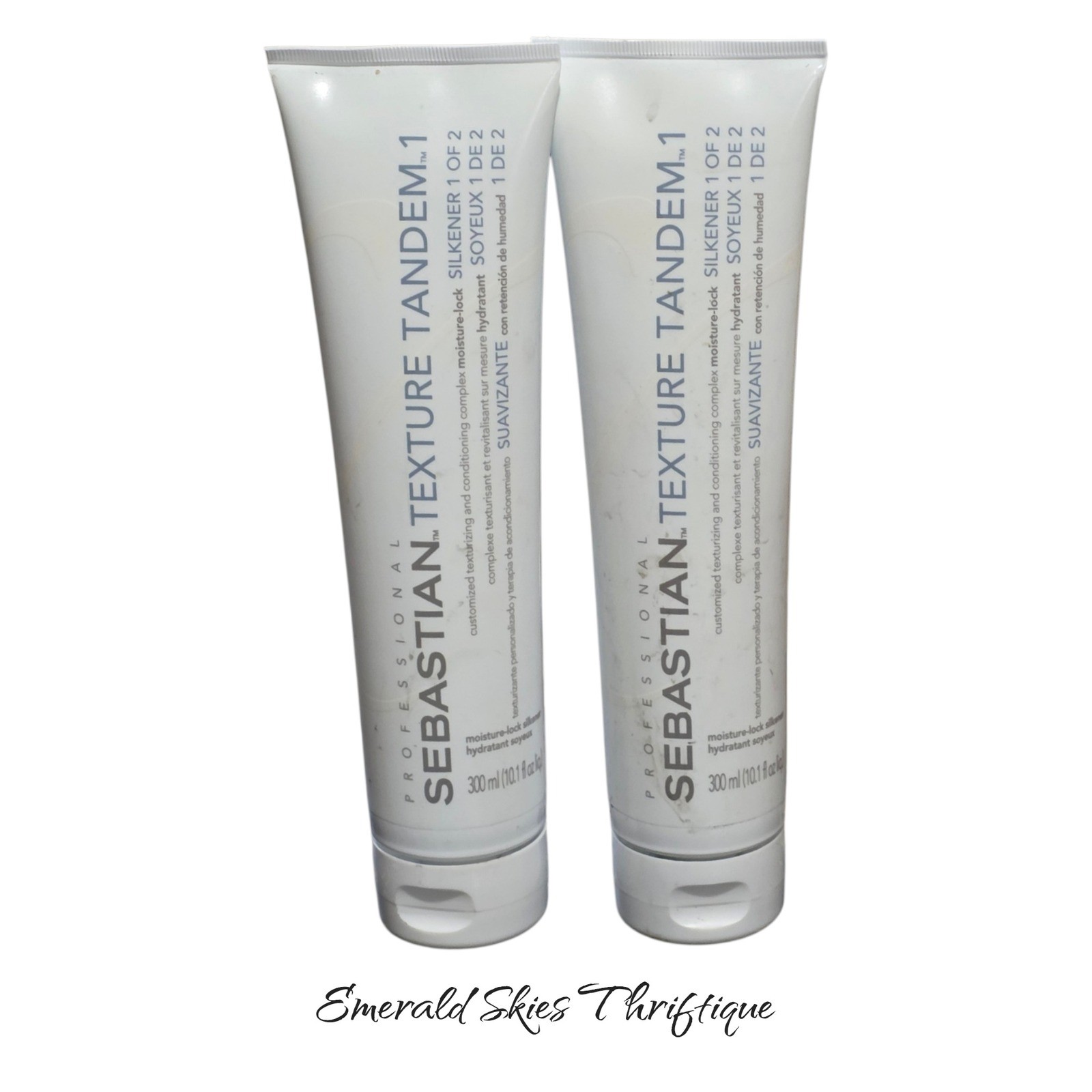 Lot of two SEBASTIAN TEXTURE TANDEM step 1 10.1 OZ. Lot of two SEBASTIAN TEXTURE TANDEM step 1 10.1 OZ.