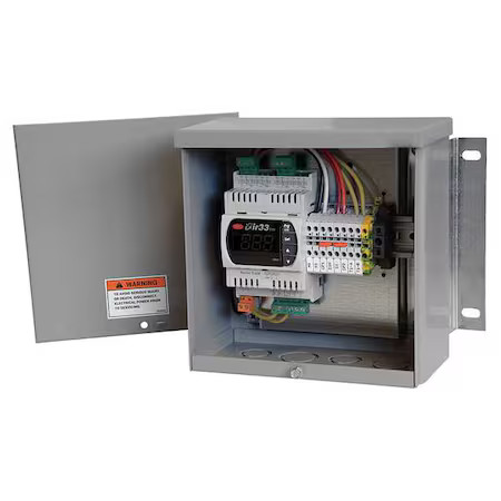 Dayton 48C175 Digital Tempinterlock, 8In, Steel, 02 V Dayton 48C175 Digital Tempinterlock, 8In, Steel, 02 V