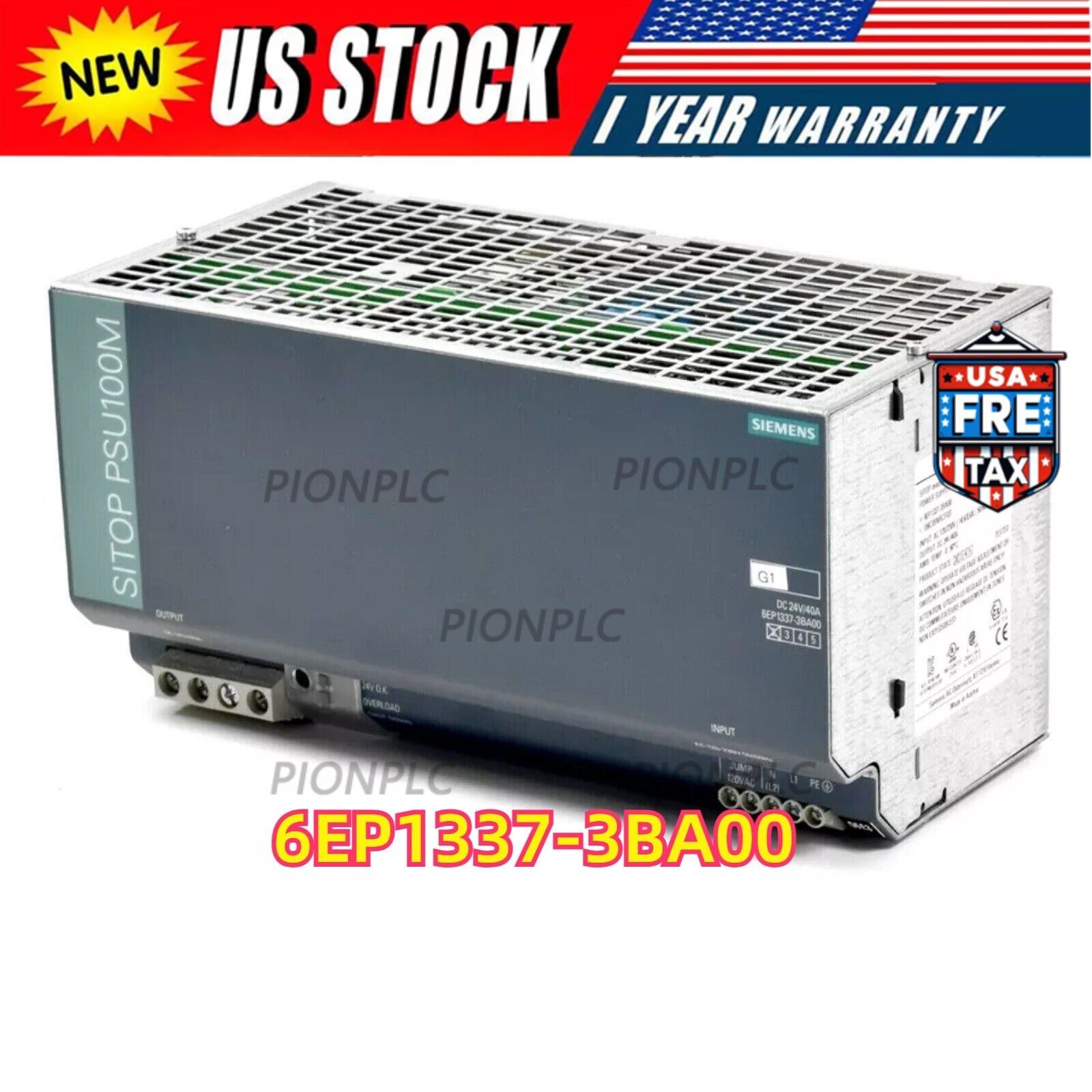 New Siemens SITOP PSU100M Stabilized Power Supply 6EP1 337-3BA00 6EP1337-3BA00