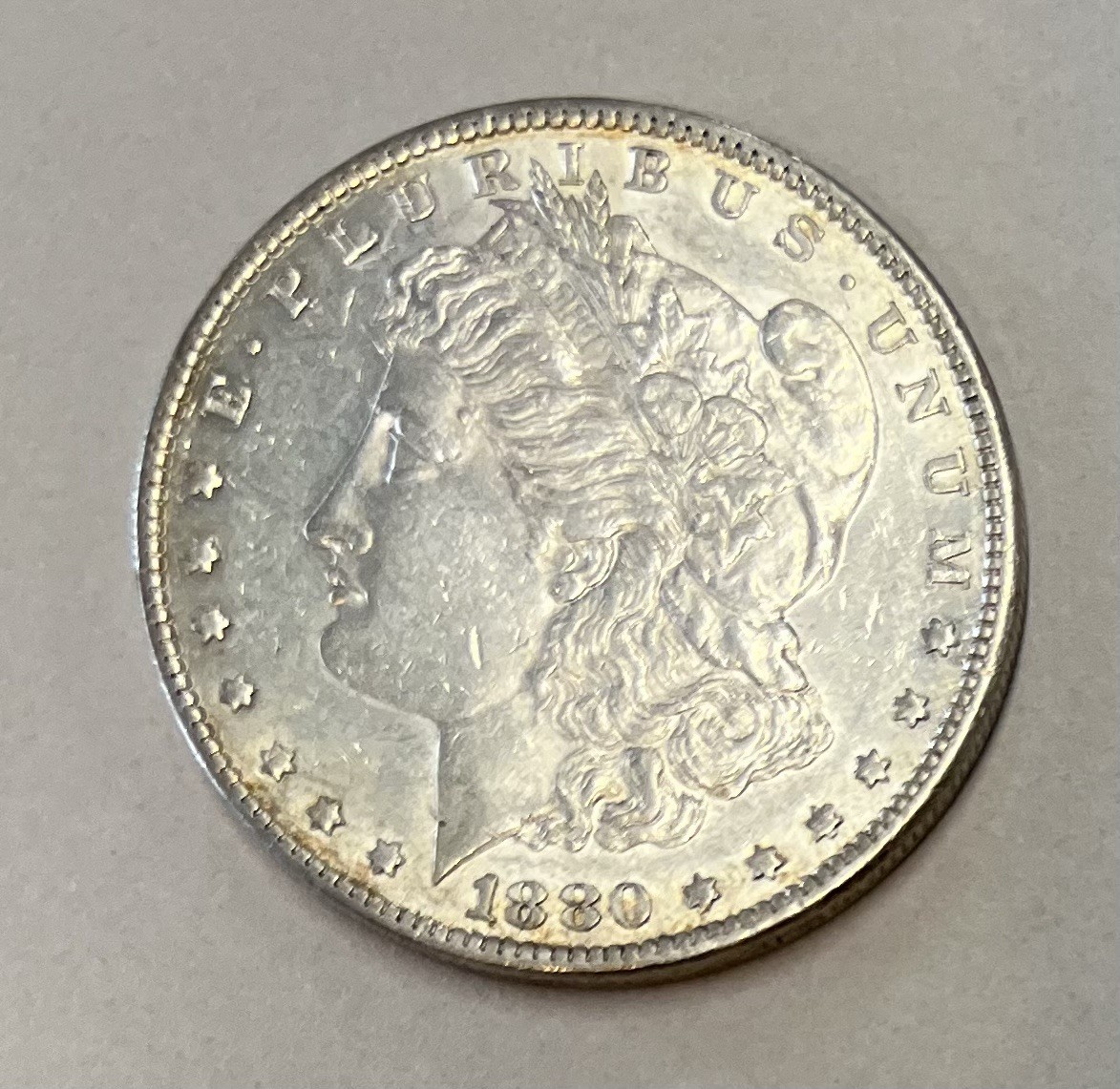 1880-O Micro-O Morgan Silver Dollar BC42 1880-O Micro-O Morgan Silver Dollar BC42