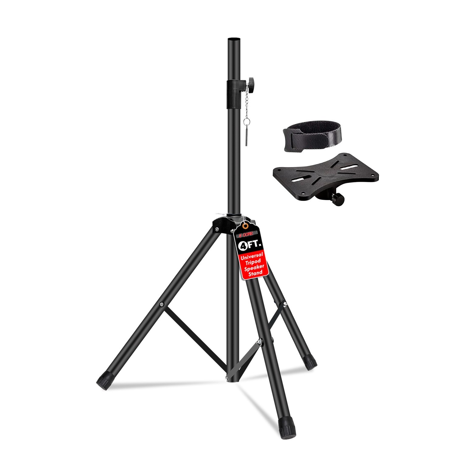 5Core Speaker Stand Tripod Heavy Duty Adjustable 48