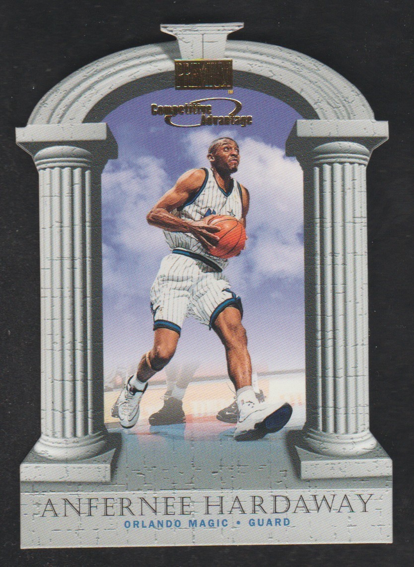 ANFERNEE HARDAWAY 1997-98 Skybox Premium Competitive Advantage #10 of 15CA Rare