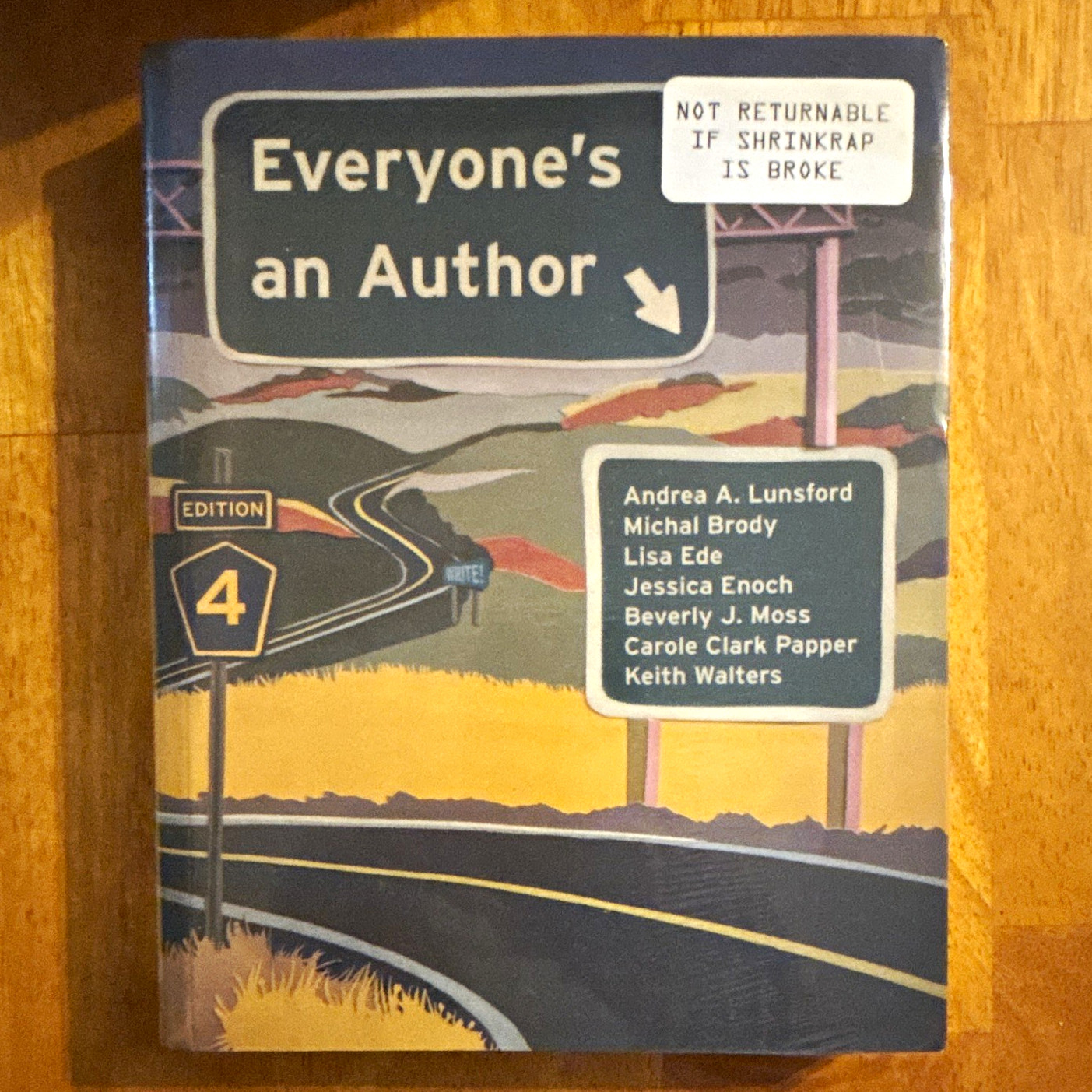 Everyone's an Author Textbook Book, 4th Edition by Lunsford, Brody, Ede
