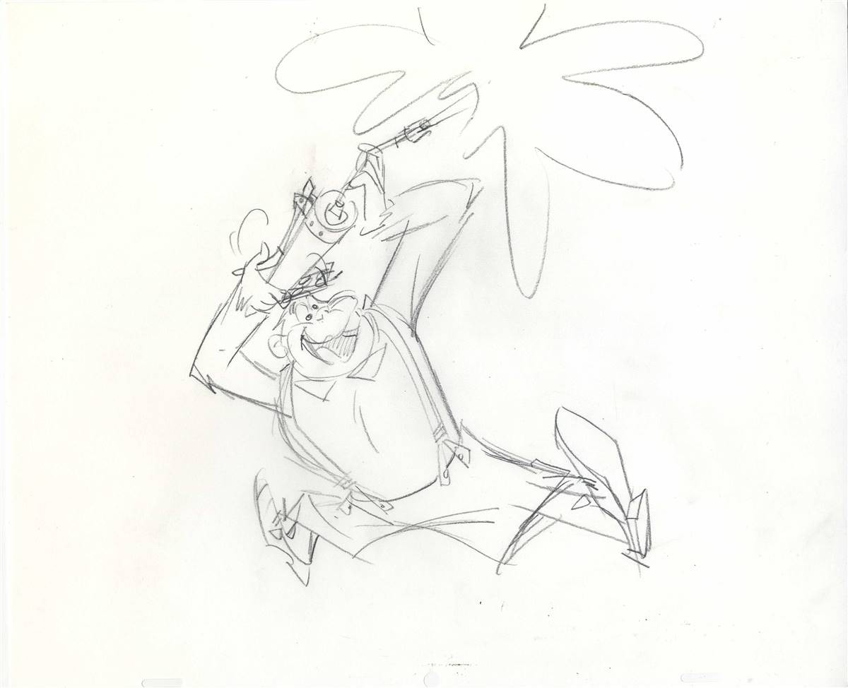 Original Publicity Drawing of Magilla Gorilla from Hanna Barbera (1990s/00s) Original Publicity Drawing of Magilla Gorilla from Hanna Barbera (1990s/00s)