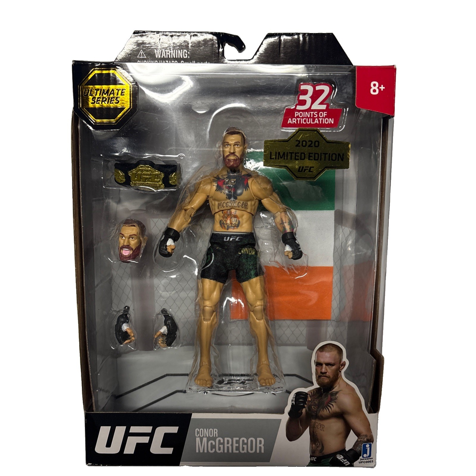UFC Ultimate Series 2020 Limited Edition Conor McGregor Action Figure UFC Ultimate Series 2020 Limited Edition Conor McGregor Action Figure