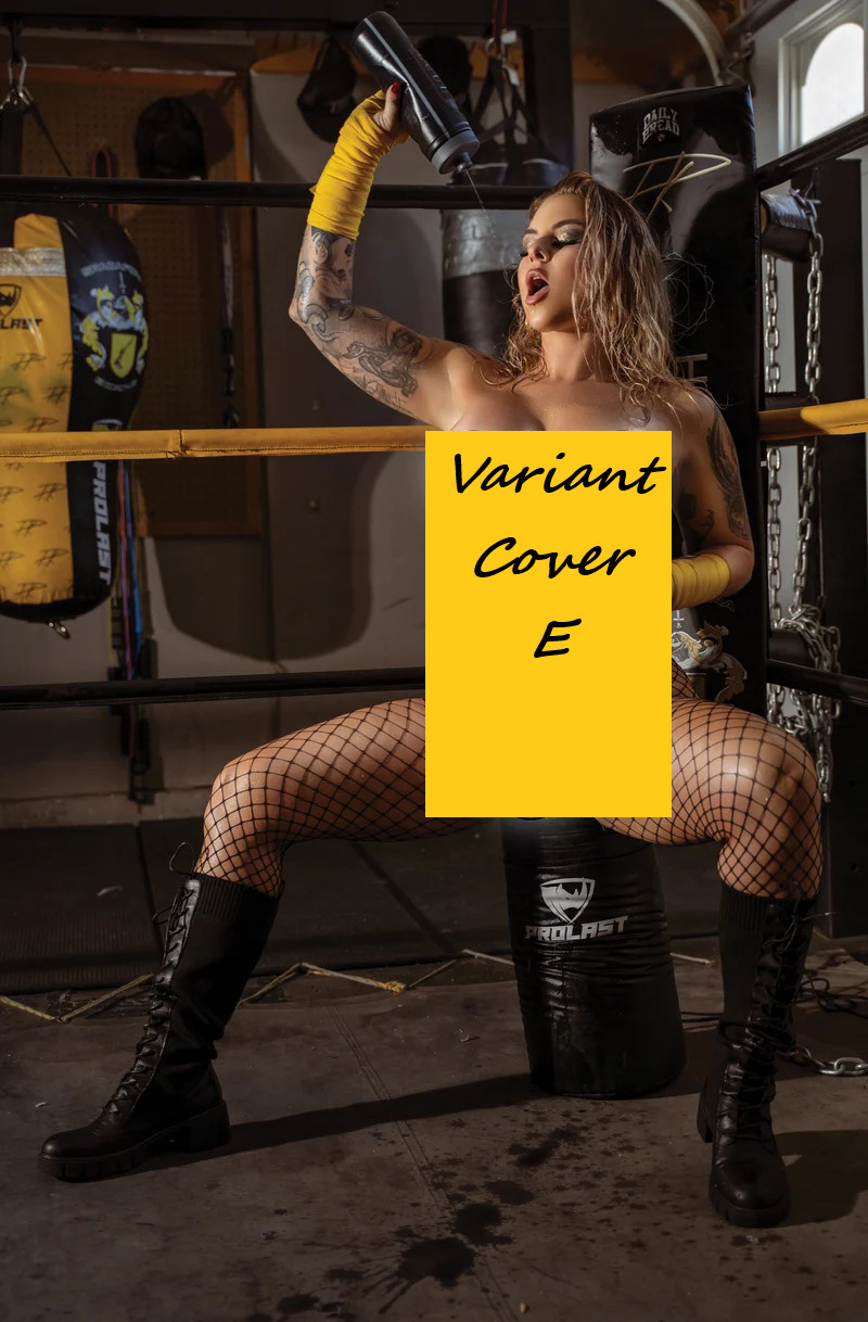 Motley Monroe Cosplay Showcase Boxer Variant Cover Black Ops Publishing LTD