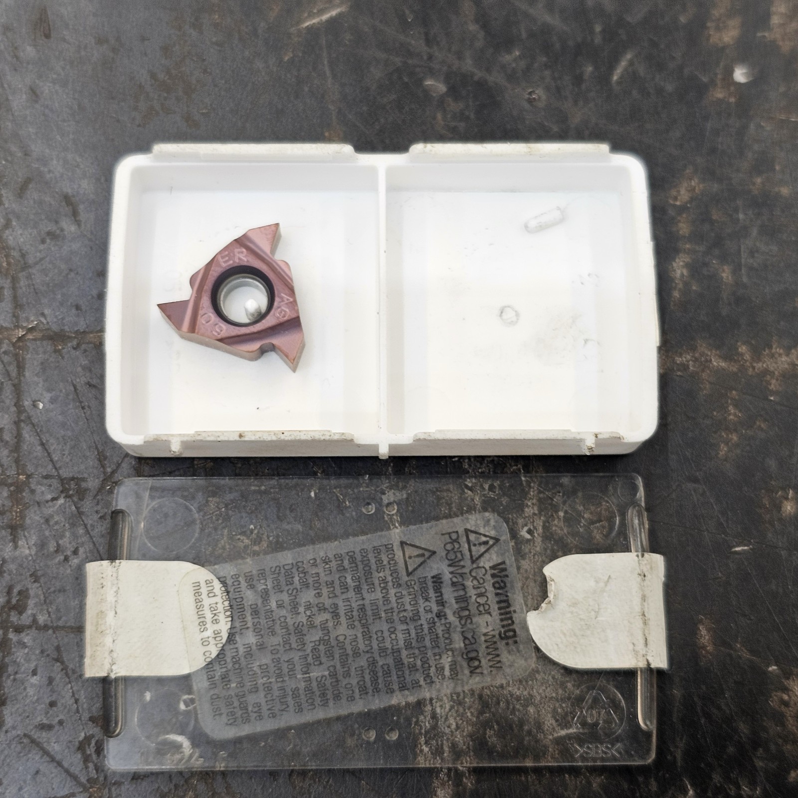 Qty 1 Seco 16ERAG60-A 16ER AG60 TTP2050 Grade Carbide Threading Inserts