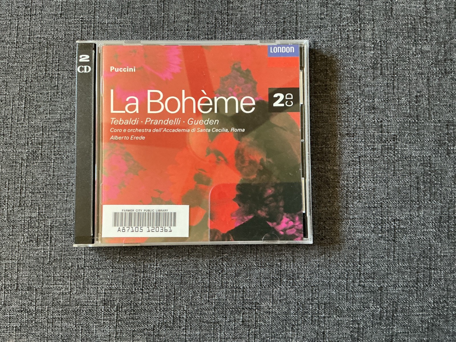 Puccini - La Boheme - 2 CDs, London, Tebaldi, Prandelli, Gueden Puccini - La Boheme - 2 CDs, London, Tebaldi, Prandelli, Gueden