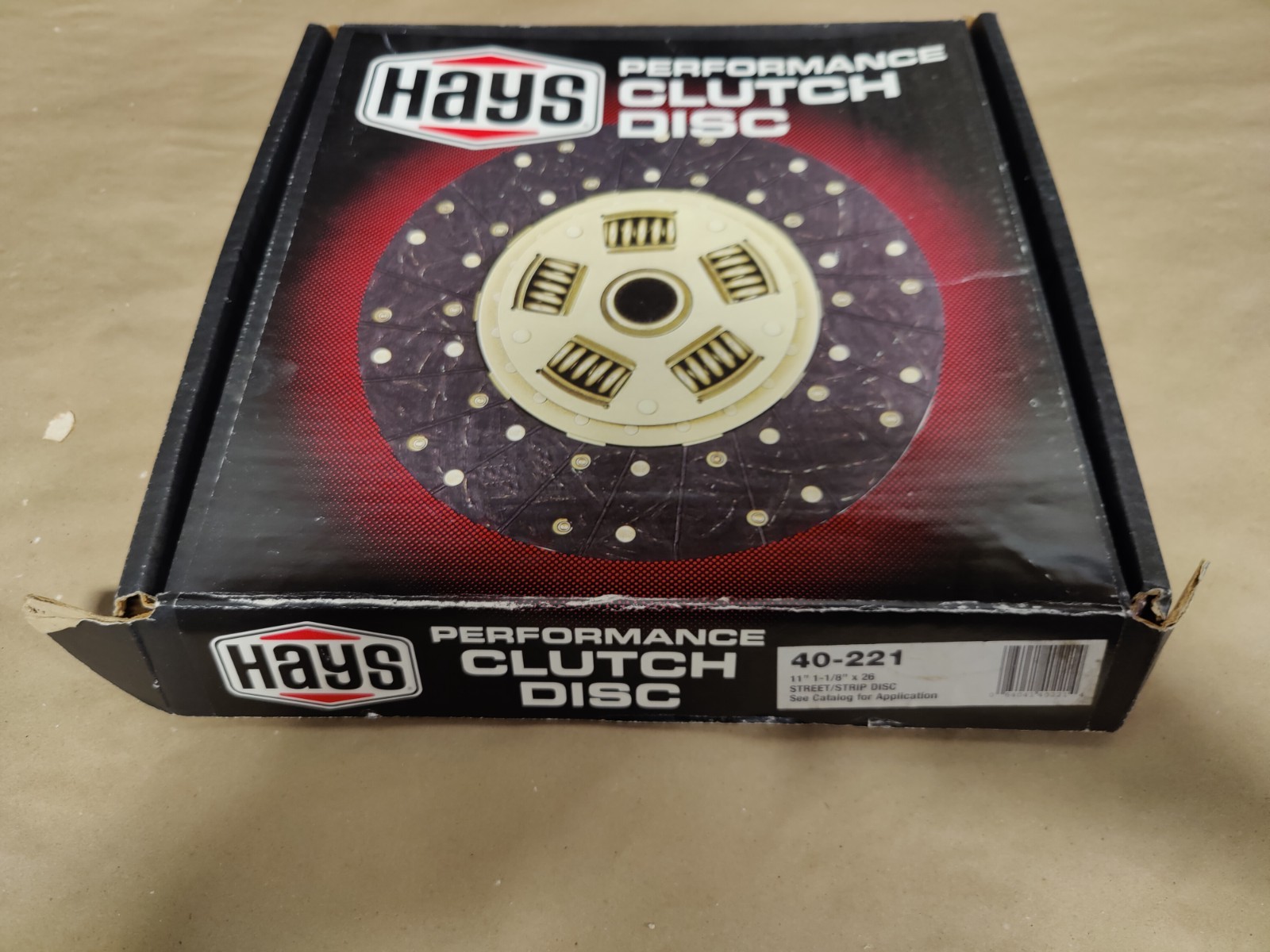 Hays Street/Strip Performance Clutch Disc 40-221 11 Hays Street/Strip Performance Clutch Disc 40-221 11