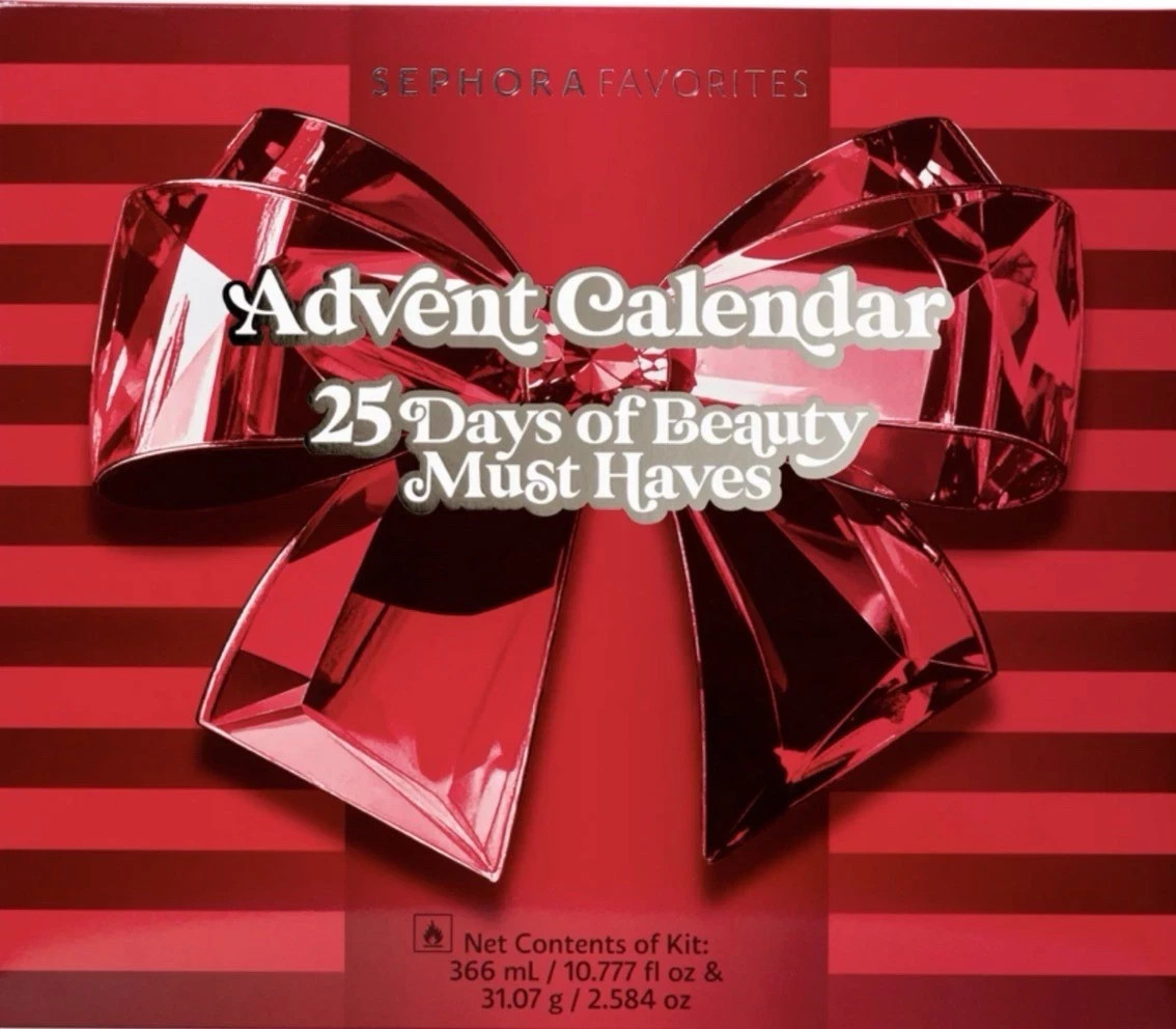 Sephora 25-Days of Beauty Must Haves Advent Calendar 2026 In Hand