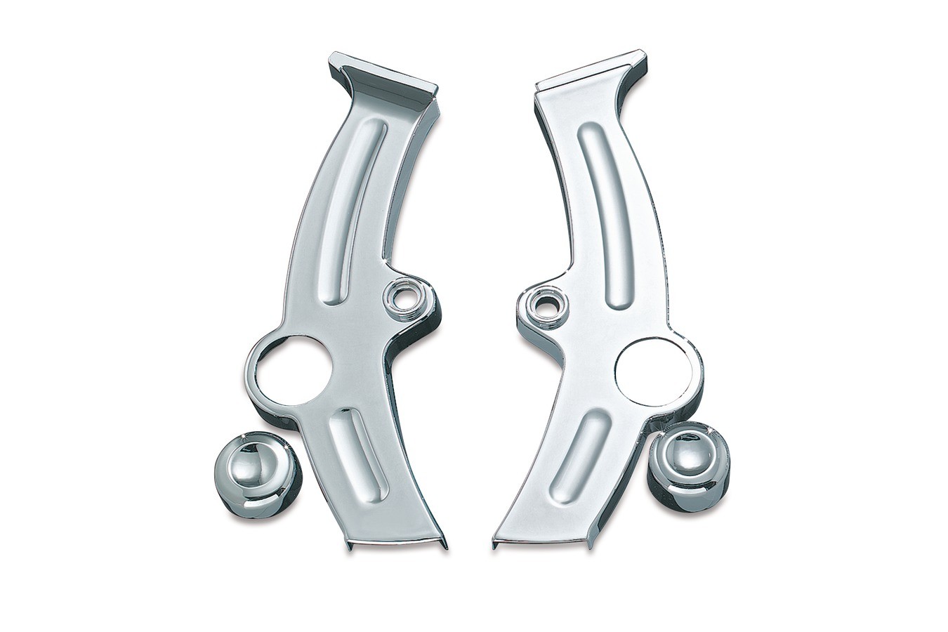 Kuryakyn Boomerang Chrome Frame Covers 2008-2017 Softail