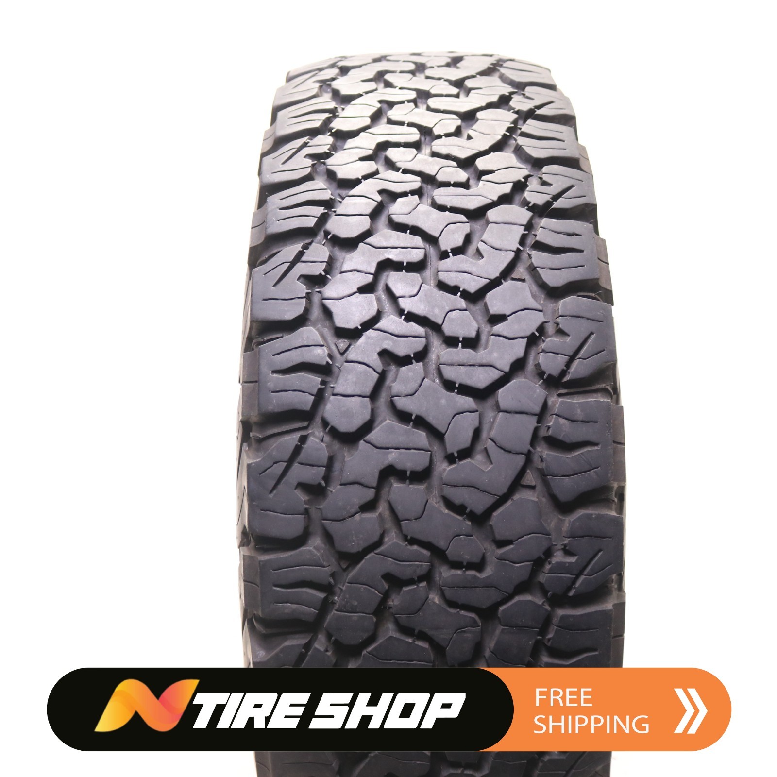 Used LT 265/75R16 BFGoodrich All-Terrain T/A KO2 - 123/120R - 11.5/32 No Repairs Used LT 265/75R16 BFGoodrich All-Terrain T/A KO2 - 123/120R - 11.5/32 No Repairs