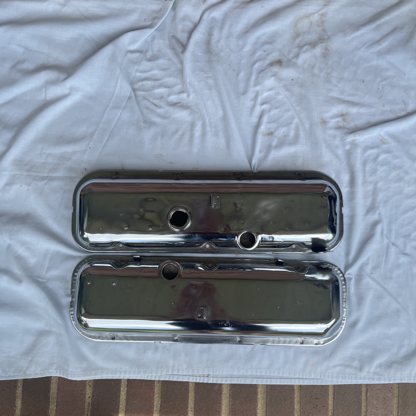 1965-66 Chevelle 396 375 HP Chrome Valve Covers