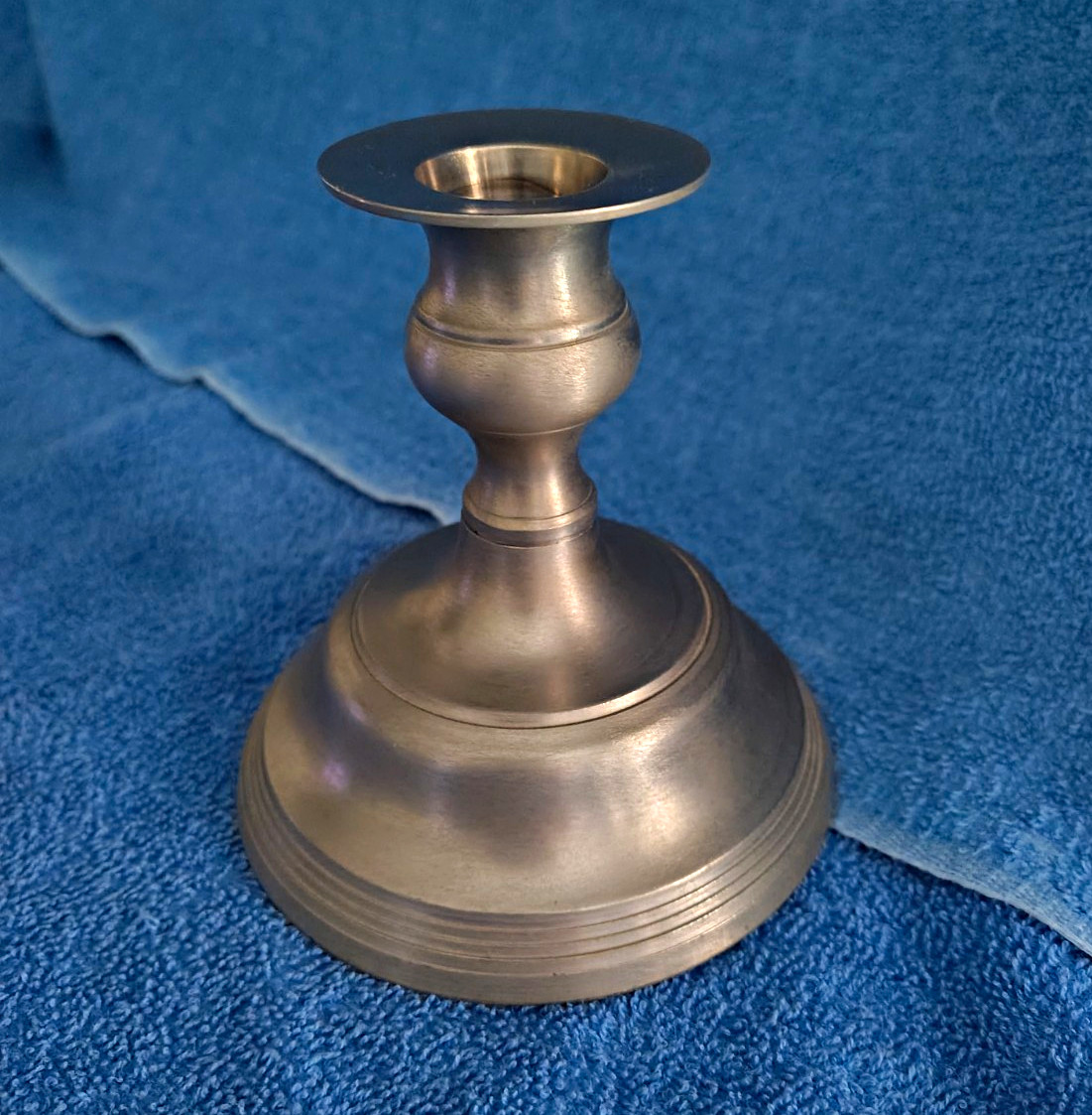 Solid Brass Handmade Candle Holder - Brass Candle Holder, Handmade Decor