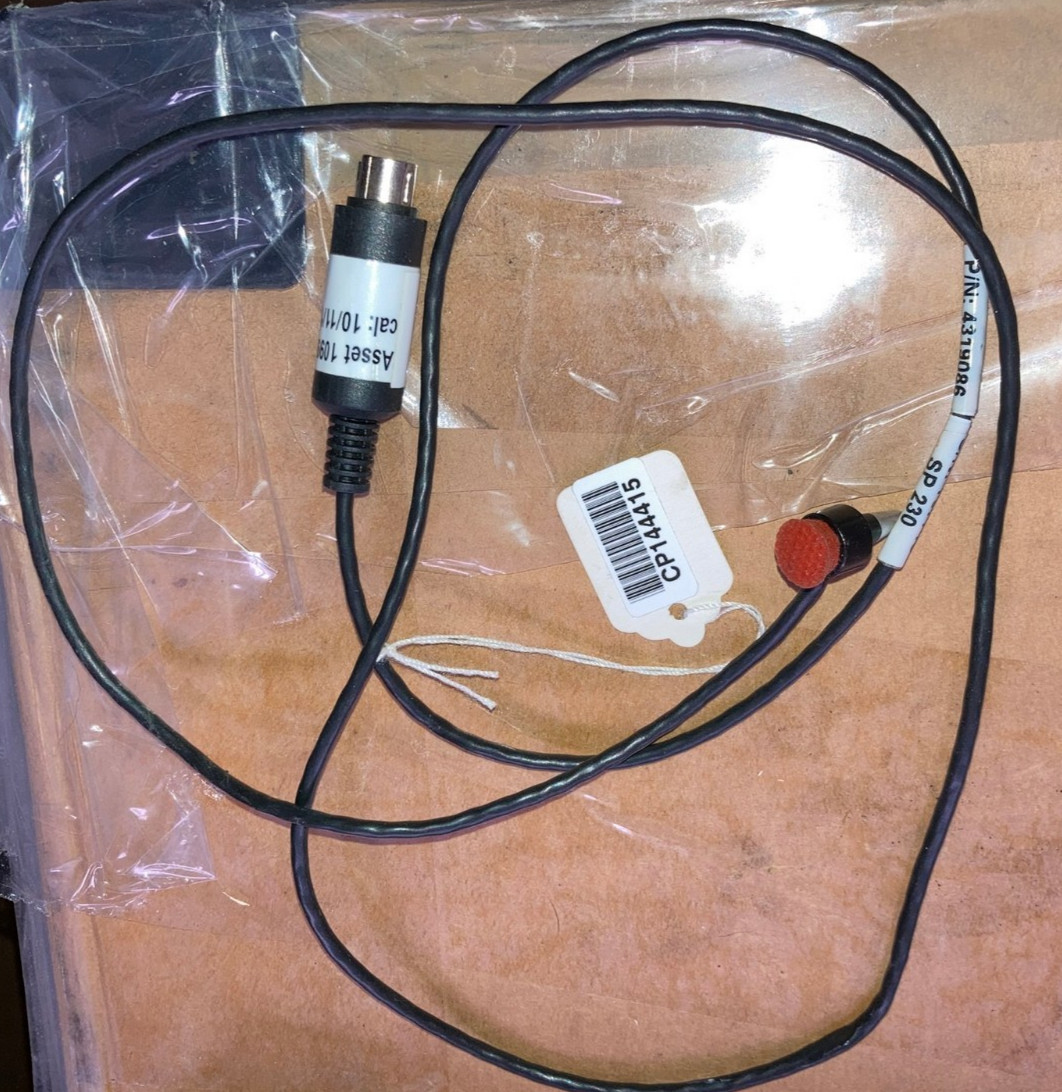 Pharmacia / GE ÄKTA System Sensor Cable – OEM pH / Conductivity Lead Cole-Parmer