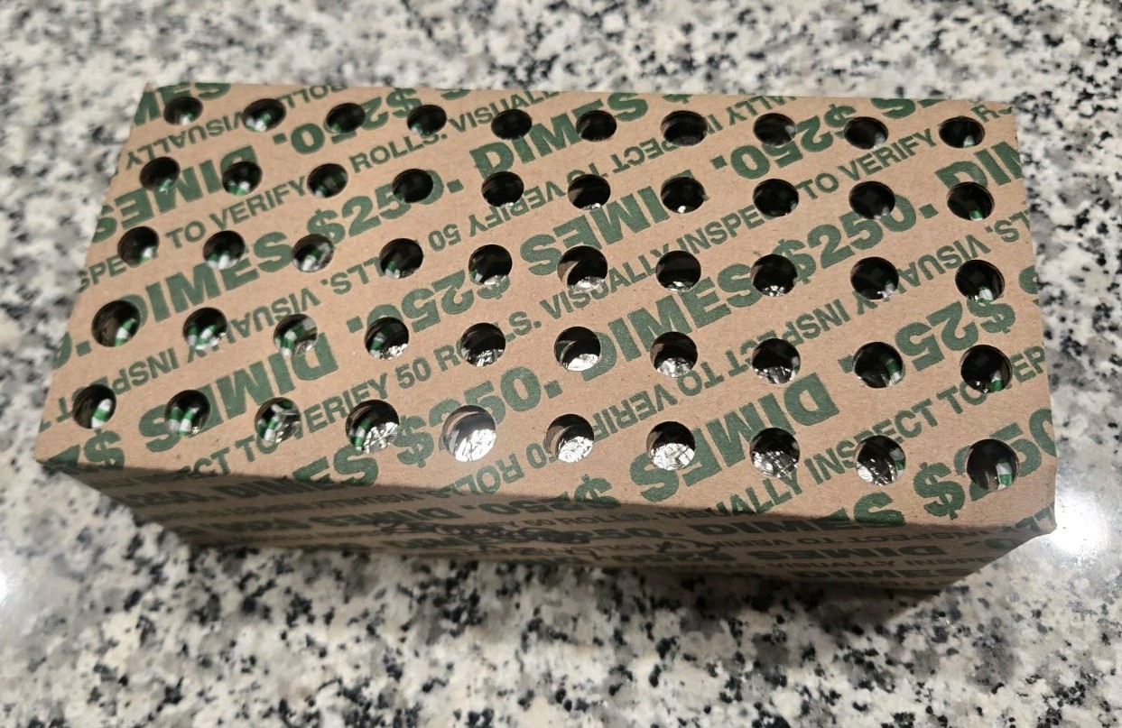 2026 D EMERGING LIBERTY SEMIQ $250 DIME BOX SEALED (50 ROLLS) FRESH GEM BU / UNC 2026 D EMERGING LIBERTY SEMIQ $250 DIME BOX SEALED (50 ROLLS) FRESH GEM BU / UNC