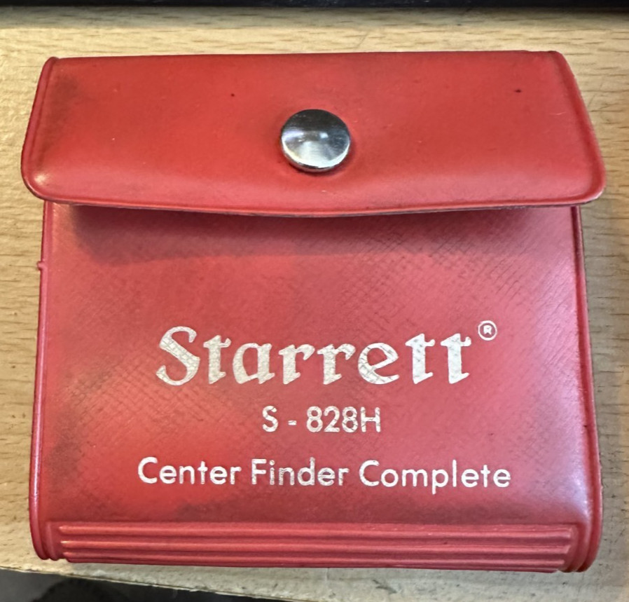 Starrett S828HZ Wiggler/Center Finder, Complete With Case and 4 Attachments Starrett S828HZ Wiggler/Center Finder, Complete With Case and 4 Attachments