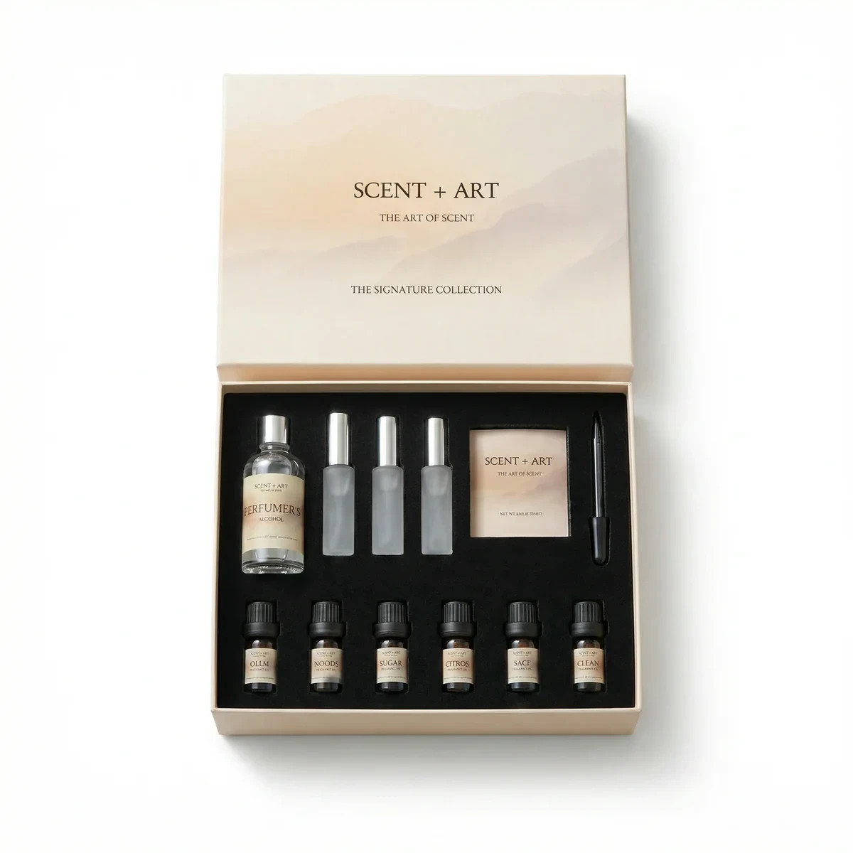 Perfume Making Kit DIY Make Your Own Fragrance Cologne 6 Oils Beginner Gift Set