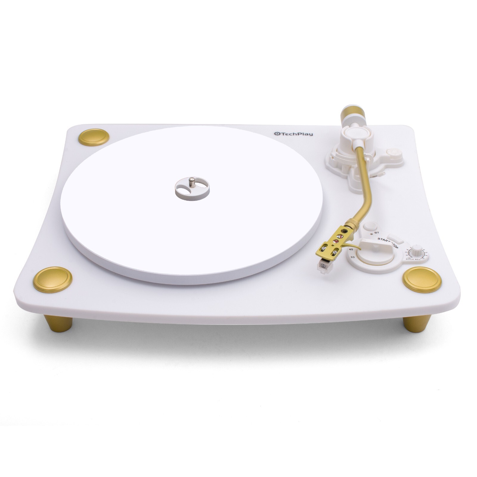 TECHPLAY GHOST WHITE RECORD PLAYER TURNTABLE BLUETOOTH AUDIO TECHNICA CARTRIDGE TECHPLAY GHOST WHITE RECORD PLAYER TURNTABLE BLUETOOTH AUDIO TECHNICA CARTRIDGE